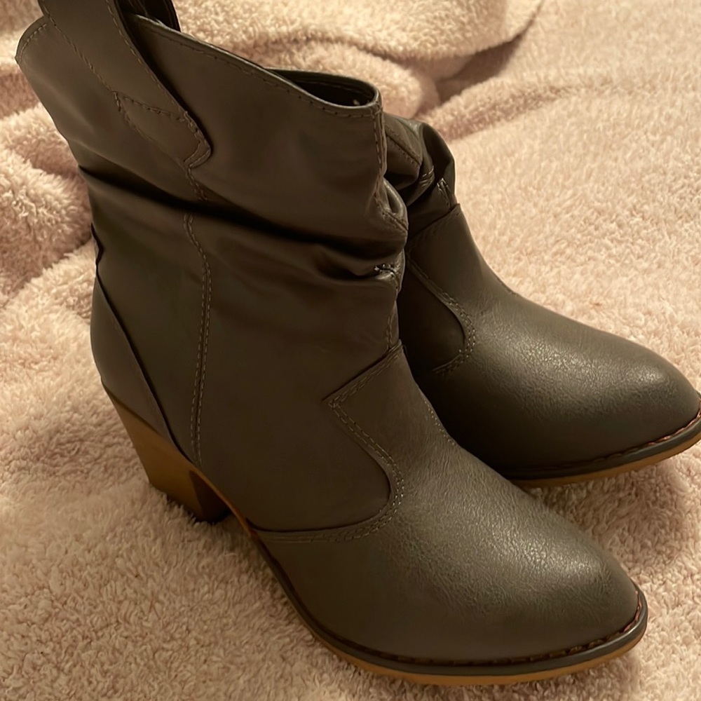 Ankle boots never been worn!